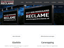 Tablet Screenshot of boogaardreclame.nl